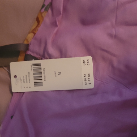 Floral Pink Ruffle Dress - Picture 4 of 5